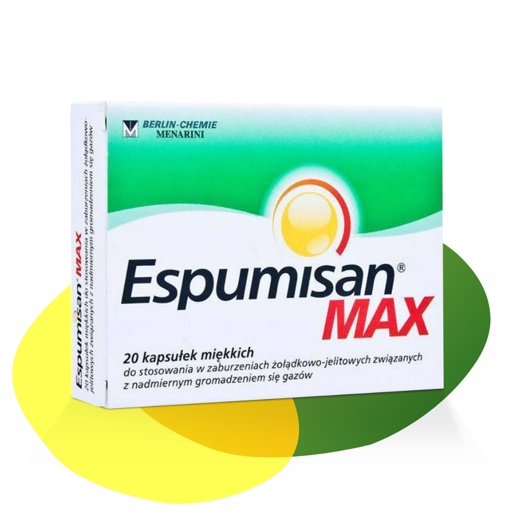 Packaging of Espumisan Max